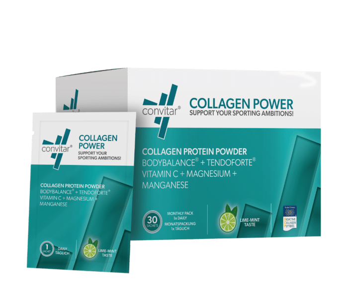 6 mesačných balení CONVITAR® Collagen Power  + fľaša na pitný režim ako darček